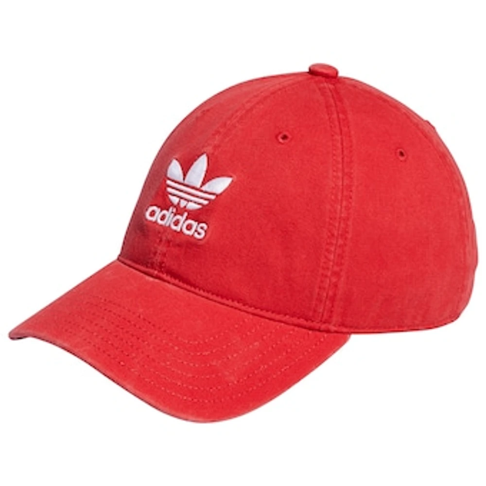 Men's adidas Originals Red Logo - Adjustable Hat