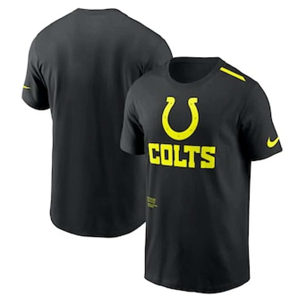 Men's Nike Black Indianapolis Colts Volt Performance T-Shirt