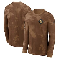 Men's Nike Cleveland Browns Salute To Service Long Sleeve T-Shirt