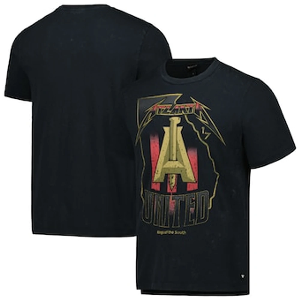 Men's The Wild Collective  Black Atlanta United FC Concert T-Shirt