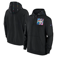 Men's Nike  Black Denver Broncos Crucial Catch Club Pullover Hoodie