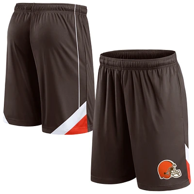 Men's Fanatics Brown Cleveland Browns Slice Shorts