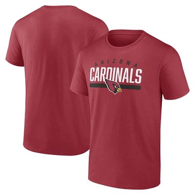 Men's Fanatics Cardinal Arizona Cardinals Arc and Pill T-Shirt