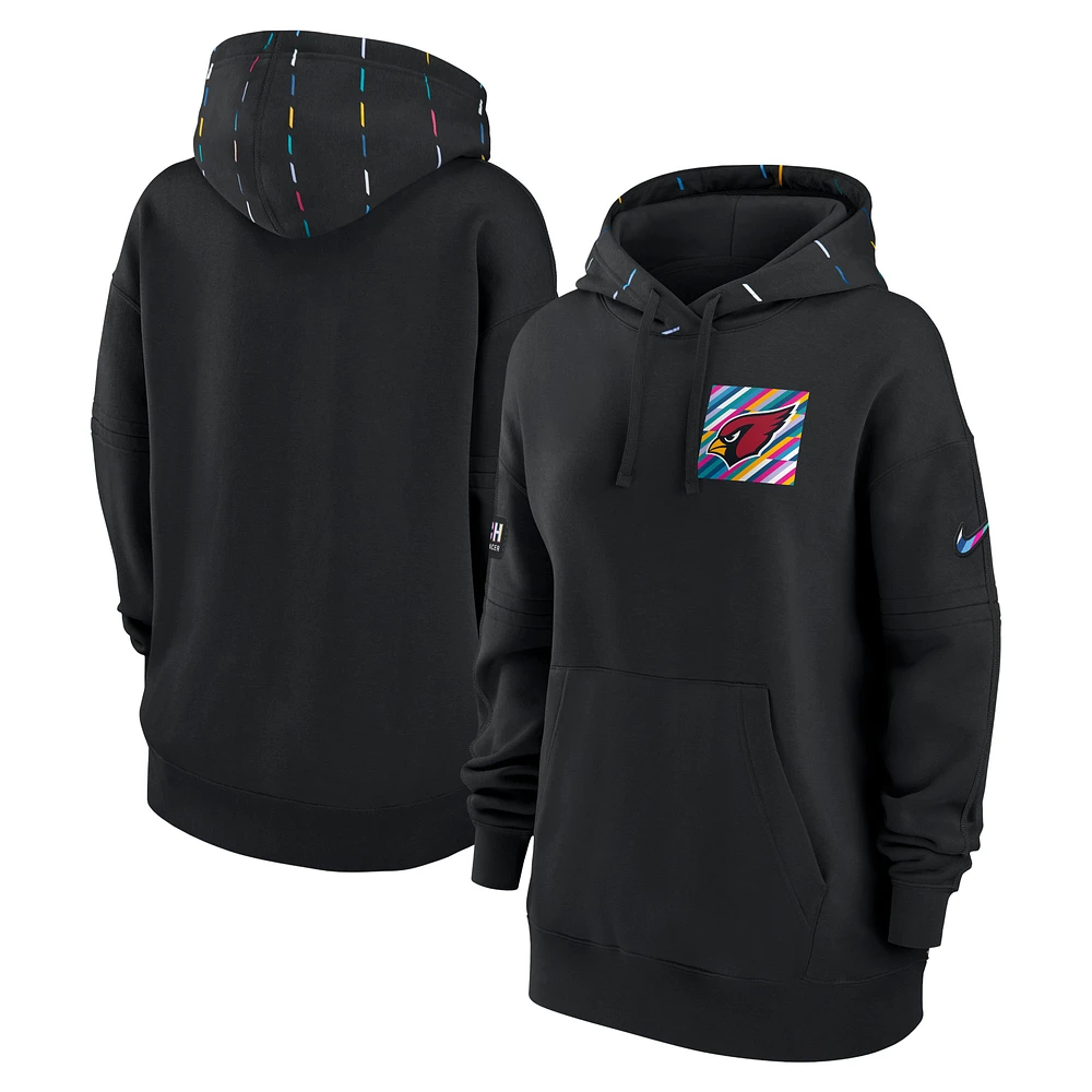 Men's Nike  Black Arizona Cardinals 2023 NFL Crucial Catch Club Pullover Hoodie