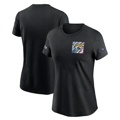 Men's Nike Black Jacksonville Jaguars Salute To Service Sideline Tri-Blend T-Shirt