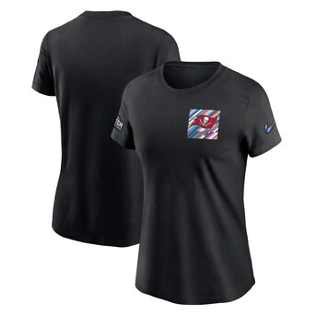 Men's Nike  Black Tampa Bay Buccaneers Salute To Service Sideline Tri-Blend T-Shirt