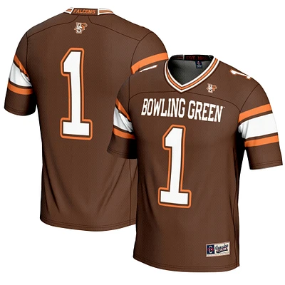 Men's GameDay Greats #1 Bowling Green St. Falcons Endzone Football Jersey