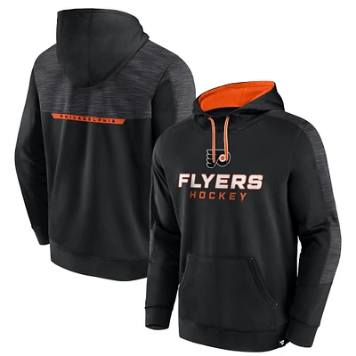 Men's Fanatics Black Philadelphia Flyers Make the Play Pullover Hoodie