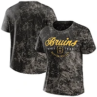 Women's Fanatics  Black Boston Bruins Breakaway T-Shirt