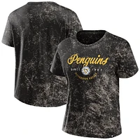 Women's Fanatics  Black Pittsburgh Penguins Breakaway T-Shirt