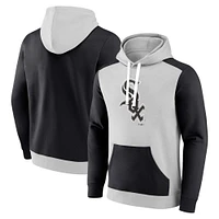 Men's Fanatics Gray/Black Chicago White Sox Arctic Pullover Hoodie