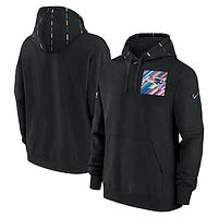 Men's Nike  Black New England Patriots 2023 NFL Crucial Catch Club Pullover Hoodie