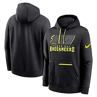 Men's Nike Black Tampa Bay Buccaneers Volt Fleece Pullover Hoodie