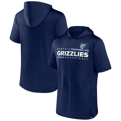 Men's Fanatics Navy Memphis Grizzlies Possession Hoodie T-Shirt