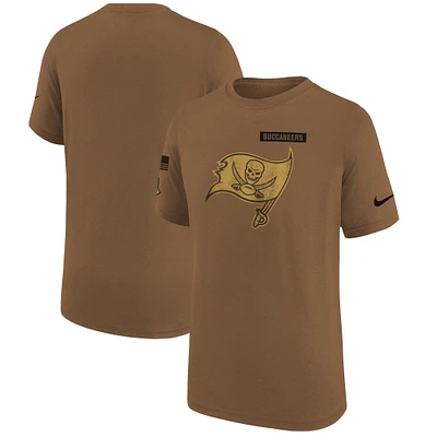 Men's Nike  Brown Tampa Bay Buccaneers Salute To Service Legend T-Shirt