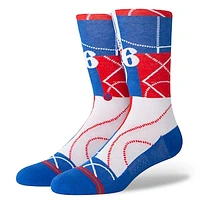 Men's Stance Philadelphia 76ers NBA Zone Crew Socks