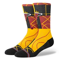 Men's Stance Miami Heat NBA Zone Crew Socks