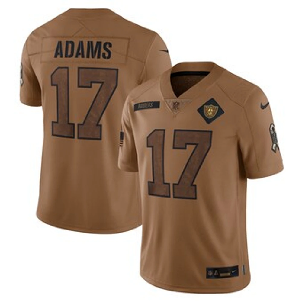 Men's Nike Davante Adams Brown Las Vegas Raiders Salute To Service Limited Jersey