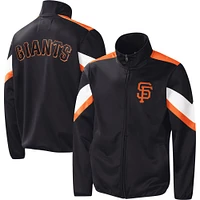 Men's G-III Sports by Carl Banks Black San Francisco Giants Earned Run Full-Zip Jacket