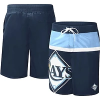 Men's G-III Sports by Carl Banks Navy Tampa Bay Rays Sea Wind Swim Shorts