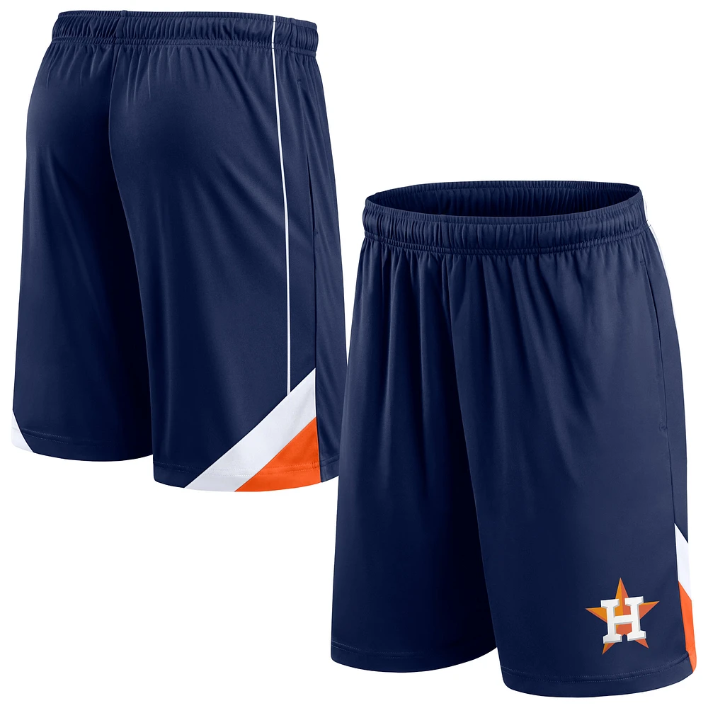 Men's Fanatics Navy Houston Astros Slice Shorts