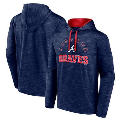 Men's Fanatics  Navy Atlanta Braves Seven Games Pullover Hoodie
