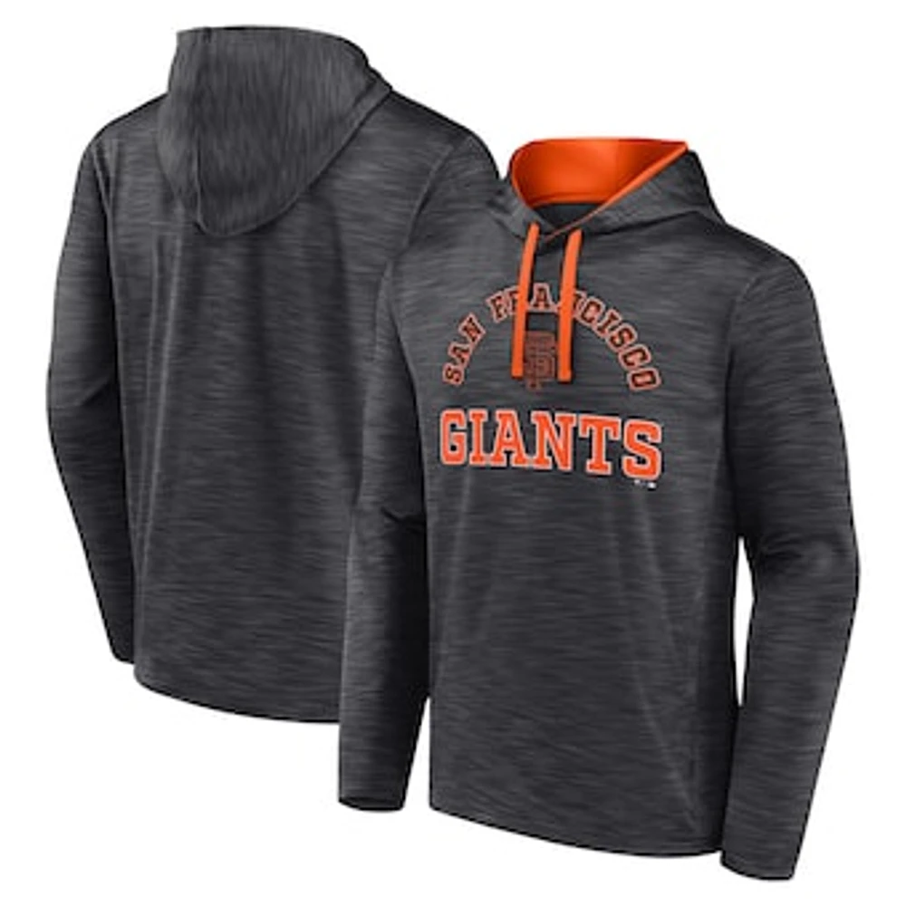 Men's Fanatics  Charcoal San Francisco Giants Seven Games Pullover Hoodie