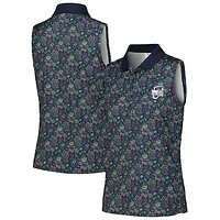 Women's Puma x Liberty Navy WM Phoenix Open Sleeveless Polo