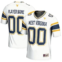 Men's GameDay Greats White West Virginia Mountaineers NIL Pick-A-Player Football Jersey