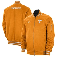 Men's Nike Tennessee Orange Tennessee Volunteers Full-Zip Bomber Jacket