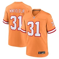 Men's Nike Antoine Winfield Jr. Orange Tampa Bay Buccaneers Throwback Game Jersey