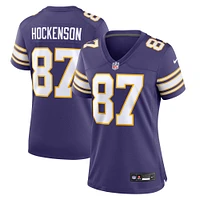 Women's Nike T.J. Hockenson Purple Minnesota Vikings Player Jersey