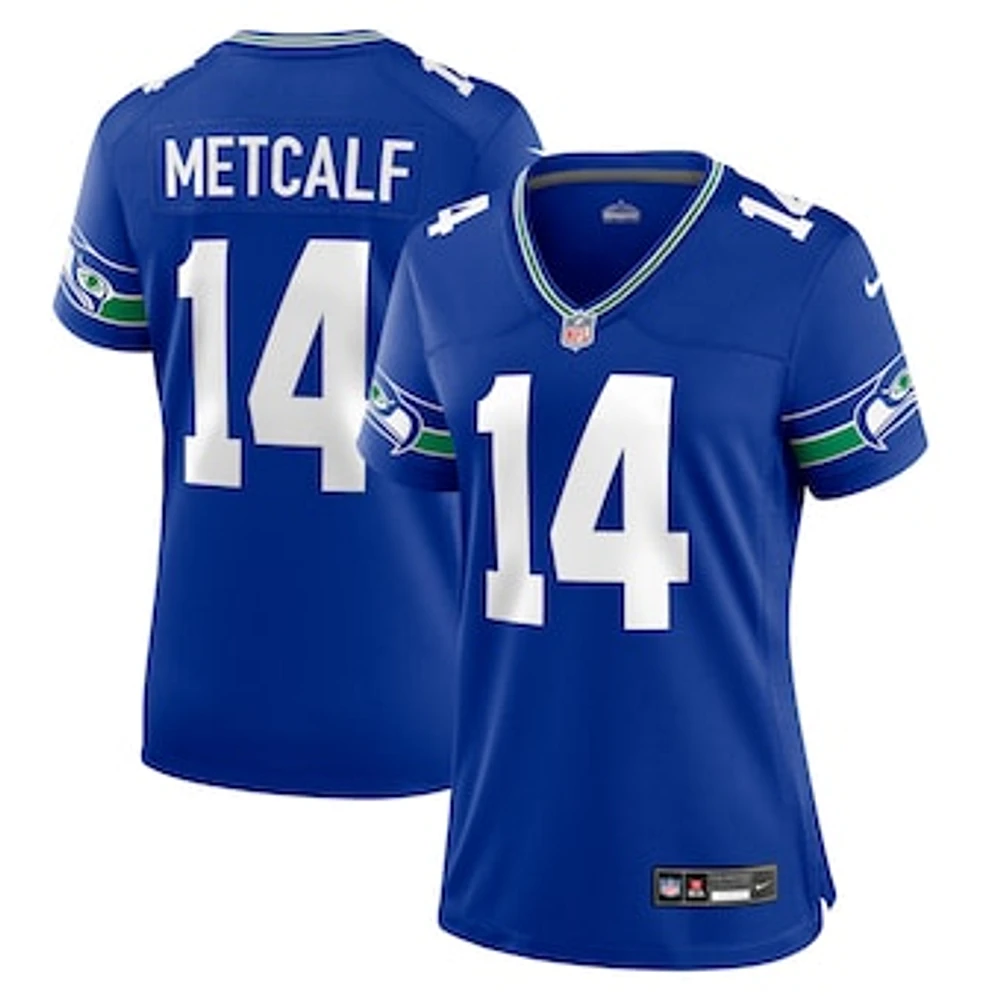 Women's Nike DK Metcalf Royal Seattle Seahawks Player Jersey