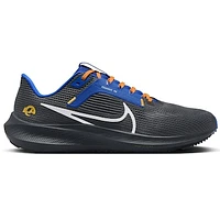 Unisex Nike  Anthracite Los Angeles Rams Zoom Pegasus 40 Running Shoe