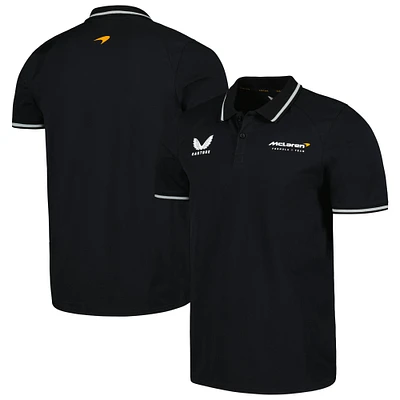 Men's Castore Black McLaren F1 Team Lifestyle Polo