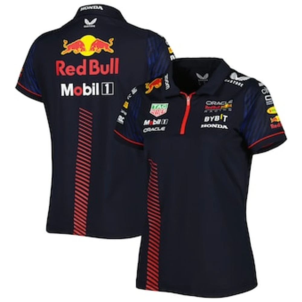 Women's Castore Navy Red Bull Racing 2023 Polo