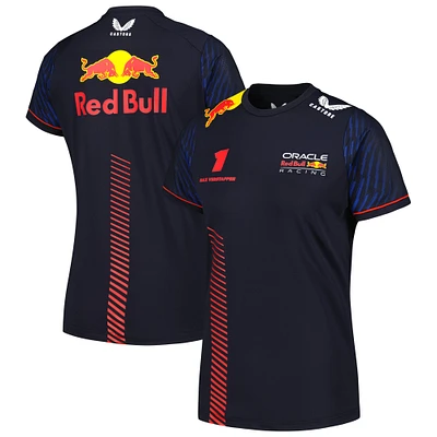 Women's Castore Max Verstappen Navy Red Bull Racing Driver Edition T-Shirt