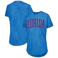 Women's Pressbox Royal Florida Gators Southlawn Sun-Washed T-Shirt