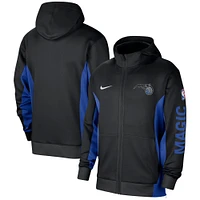 Men's Nike Black Orlando Magic 2023/24 Authentic Showtime Full-Zip Hoodie