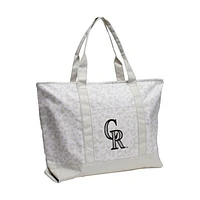 Colorado Rockies Leopard Pattern Tote