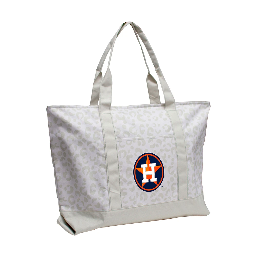 Houston Astros Leopard Pattern Tote