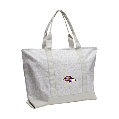 Baltimore Ravens Leopard Pattern Tote