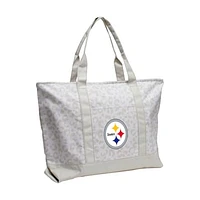 Pittsburgh Steelers Leopard Pattern Tote