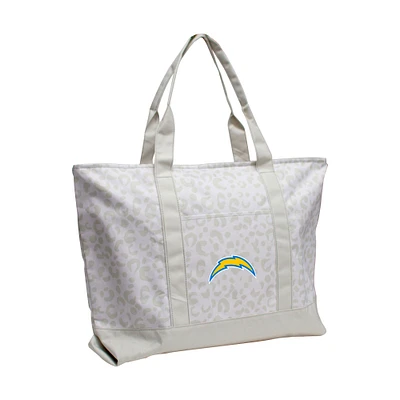 Los Angeles Chargers Leopard Pattern Tote