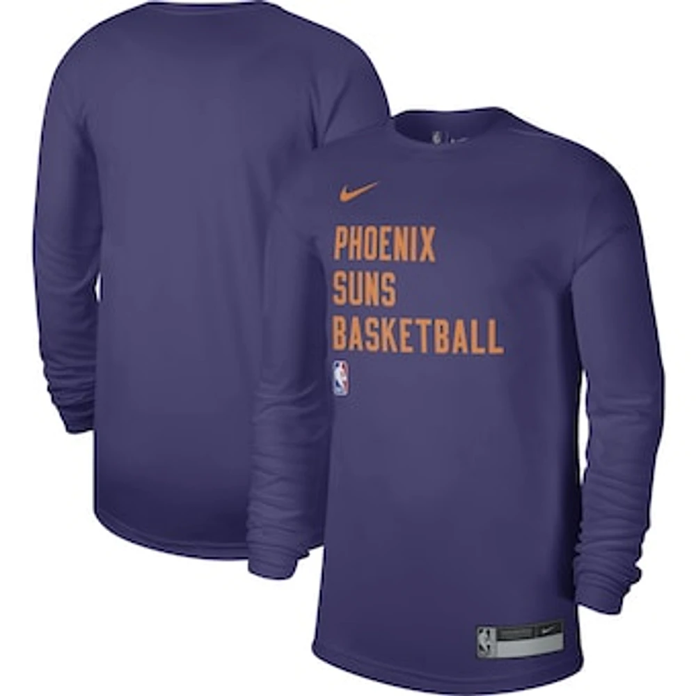 Unisex Nike Purple Phoenix Suns 2023/24 Legend On-Court Practice Long Sleeve T-Shirt