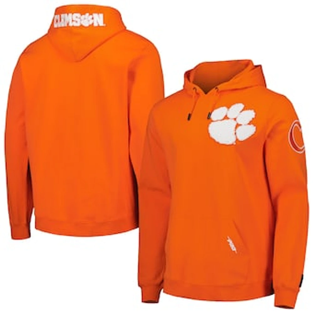 Men's Pro Standard Orange Clemson Tigers Classic Pullover Hoodie