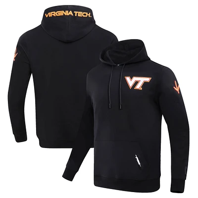 Men's Pro Standard Black Virginia Tech Hokies Classic Pullover Hoodie