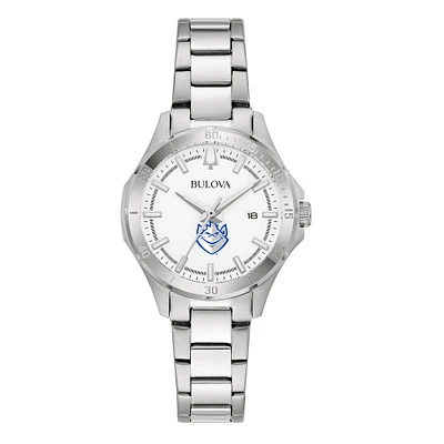 Women's Bulova Silver Saint Louis Billikens Stainless Steel Classic Sport Watch