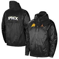 Men's Jordan Brand Black Phoenix Suns Authentic Statement Edition Full-Zip Windbreaker