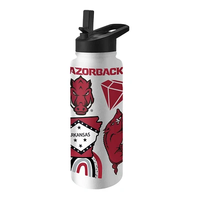 Arkansas Razorbacks 34oz. Native Quencher Bottle